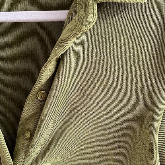 With Jean - Andy Dress Forest Green XS - Picture 4 of 11